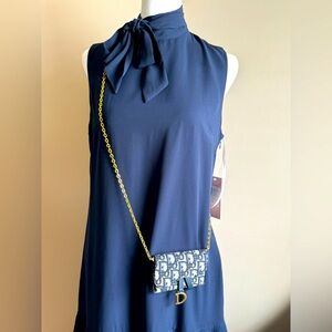 Beautiful and light navy blue dress